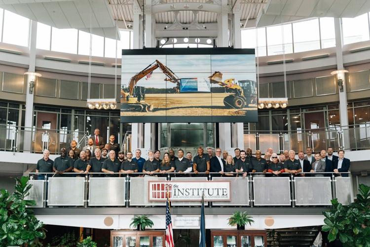 Leaders celebrate start of Microporous construction