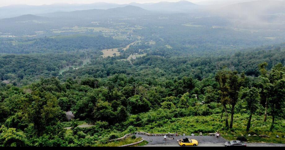 Virginia from above: Afton scenic overlook
