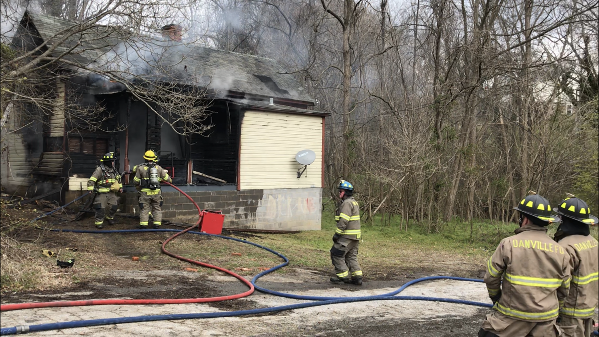 Fire roars through home in Danville Danville