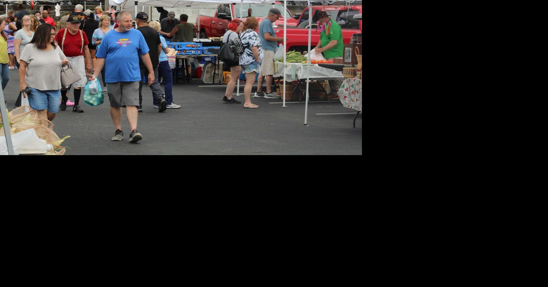 Photos At Danville Farmers' Market, it's straight from the garden