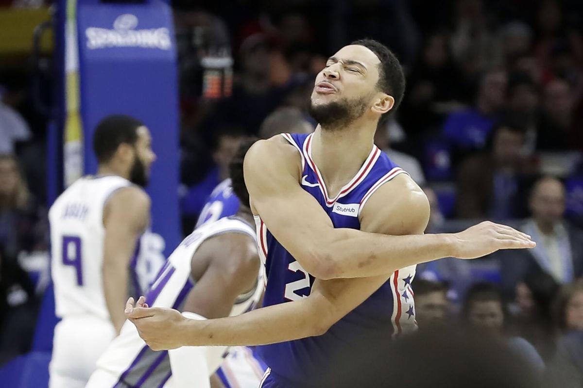 The Philadelphia 76 ers' Ben Simmons did not report to training camp.