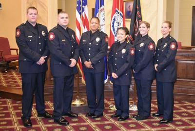 New officers