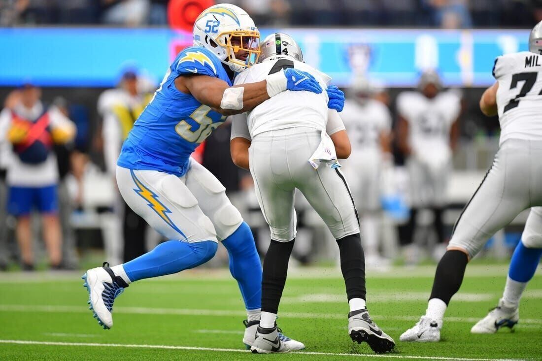 Chargers: Khalil Mack's Aidan O'Connell admission after 6-sacks