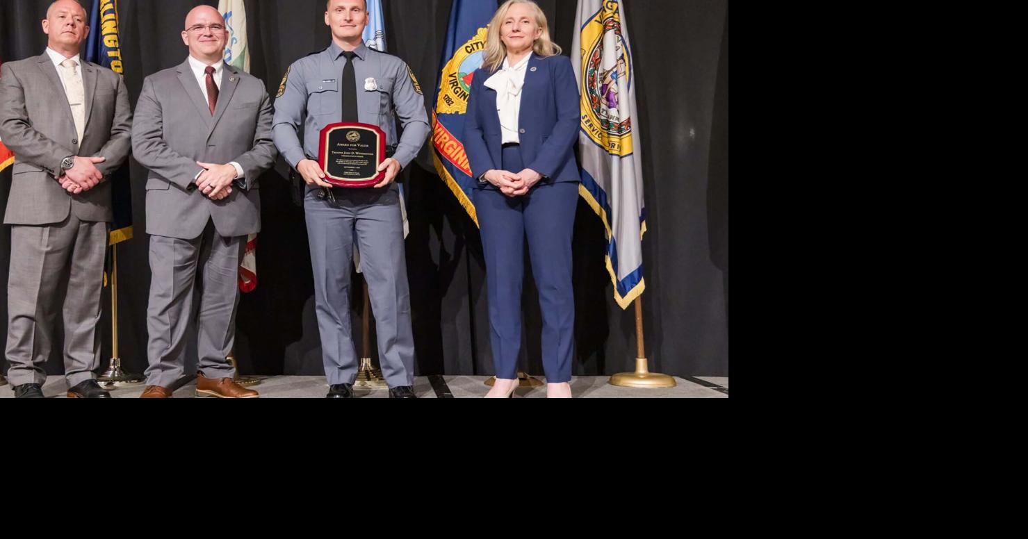 State trooper earns Award for Valor in deadly gunfire exchange in Pittsylvania County