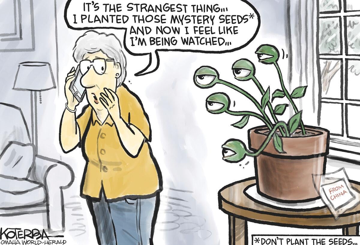 Don't plant the seeds Cartoons