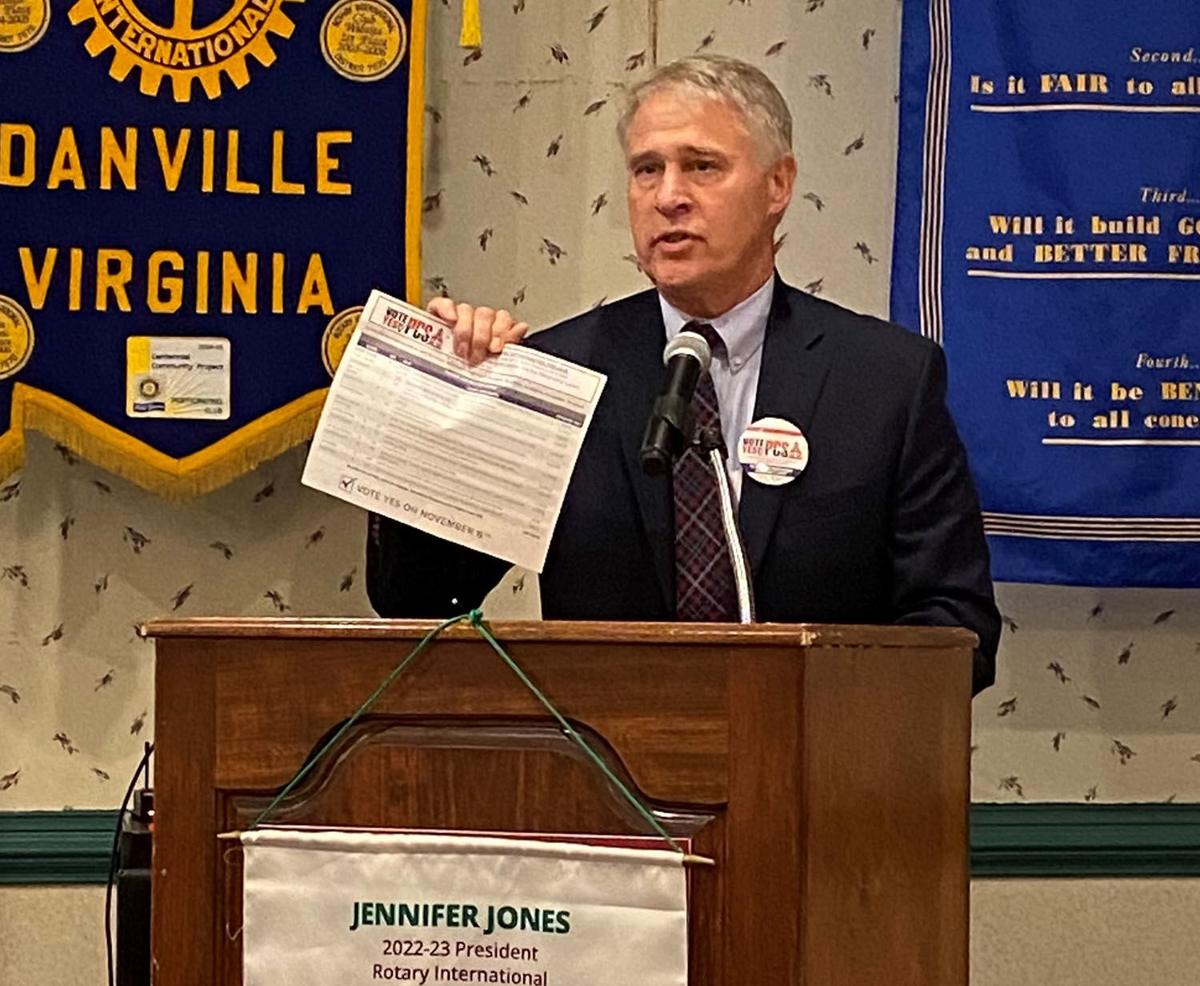 Danville Rotary Club hears about 1 sales tax vote