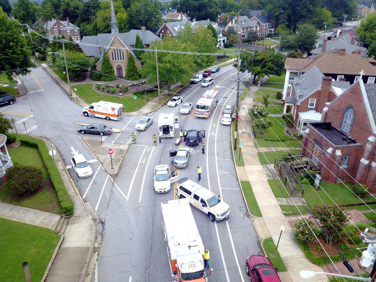 PHOTOS Wreck scene featuring Danville Life Saving Crew