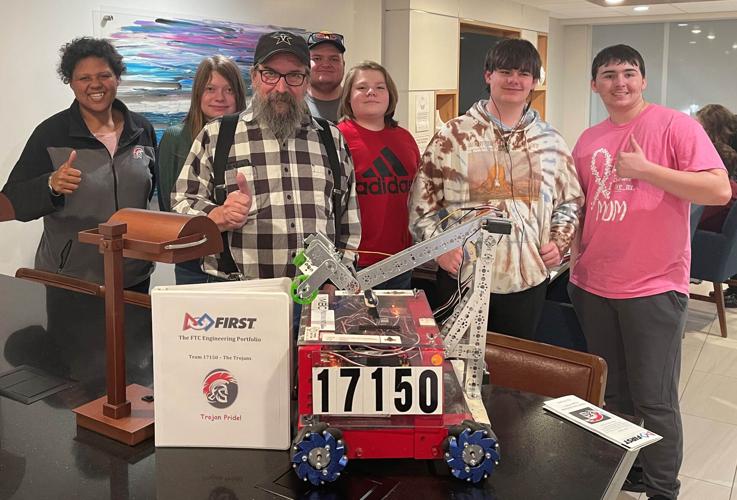 Tunstall High School's robotics team honored for season of success