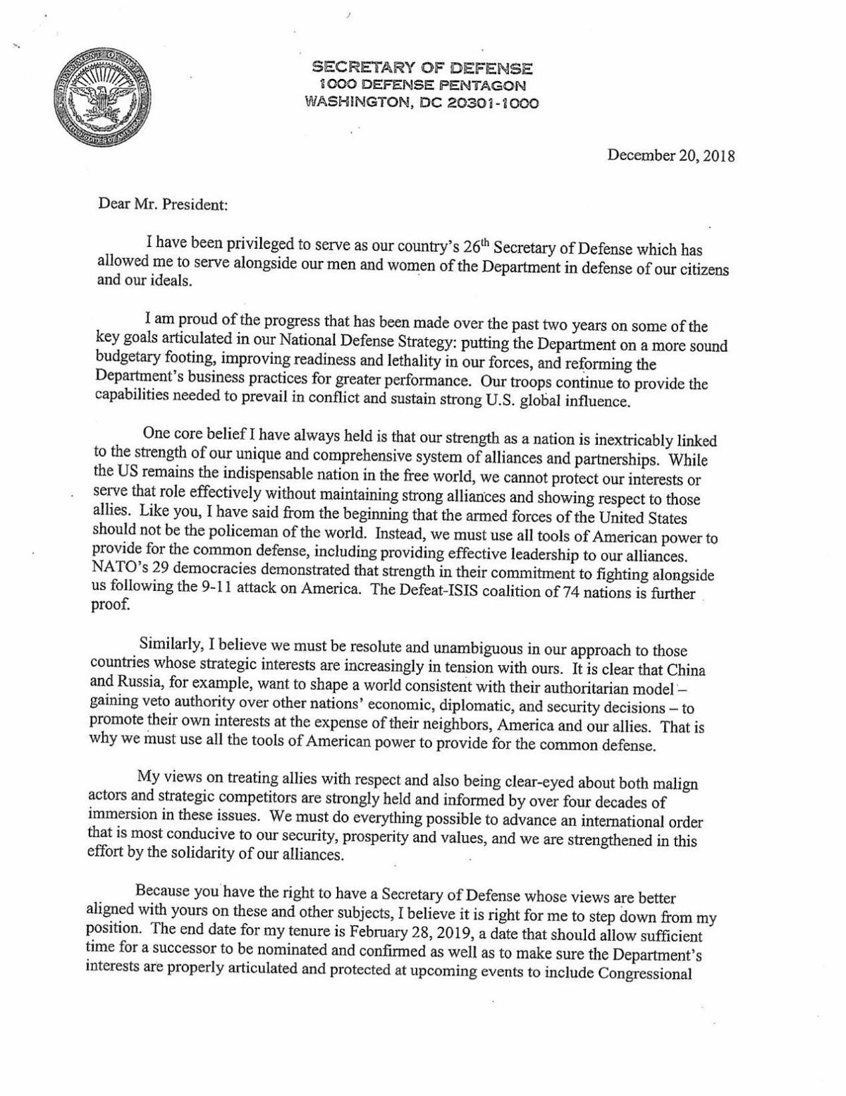 read for yourself mattis