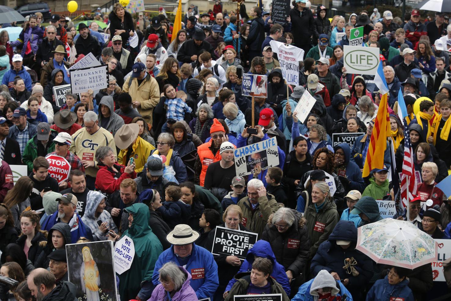 PHOTOS Virginia March for Life at Capitol Square in Richmond State