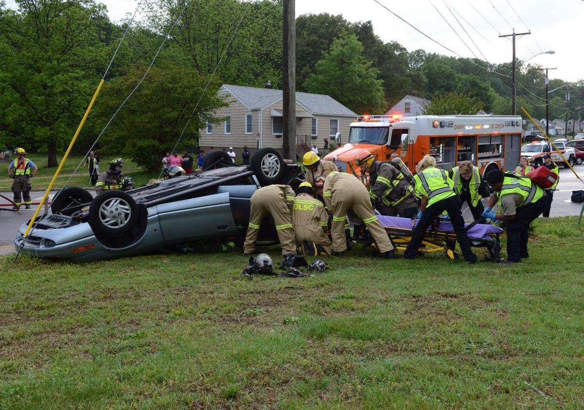 Vehicle flips, driver sent to hospital in Danville wreck Local News