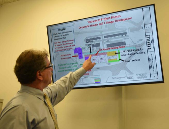 Upgrades at Danville airport taking flight, all driven by expected