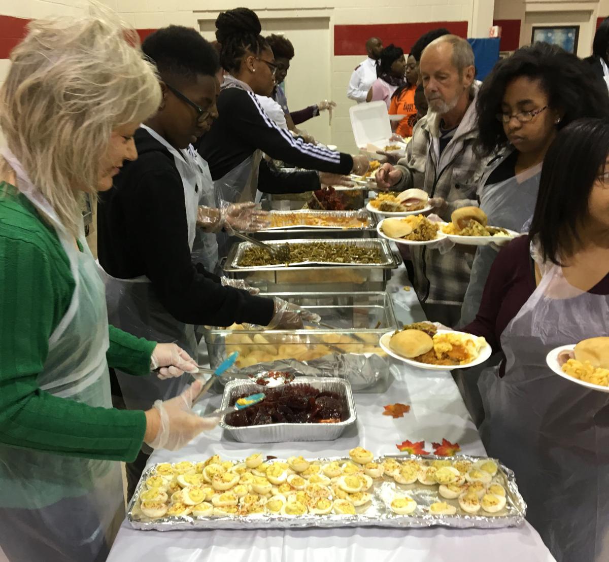 Danville Salvation Army Serves Up Traditional Thanksgiving Meal