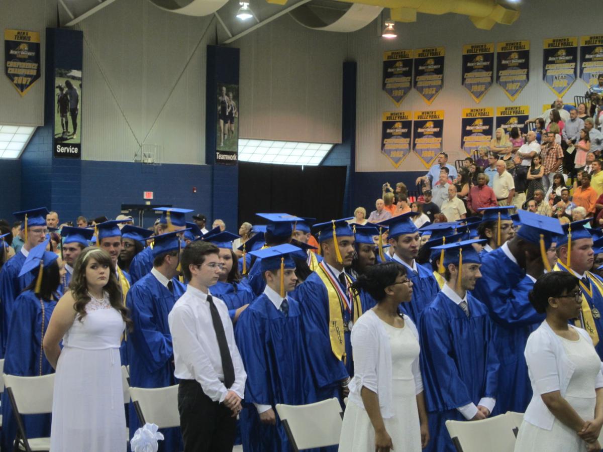 Gretna High School graduates 145 on 'day of new beginnings