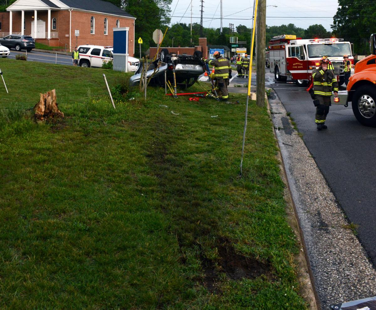 Vehicle flips, driver sent to hospital in Danville wreck Local News