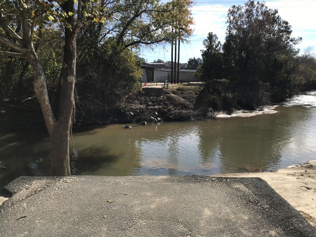 Image result for old riverwalk footbridge washed away danville va"