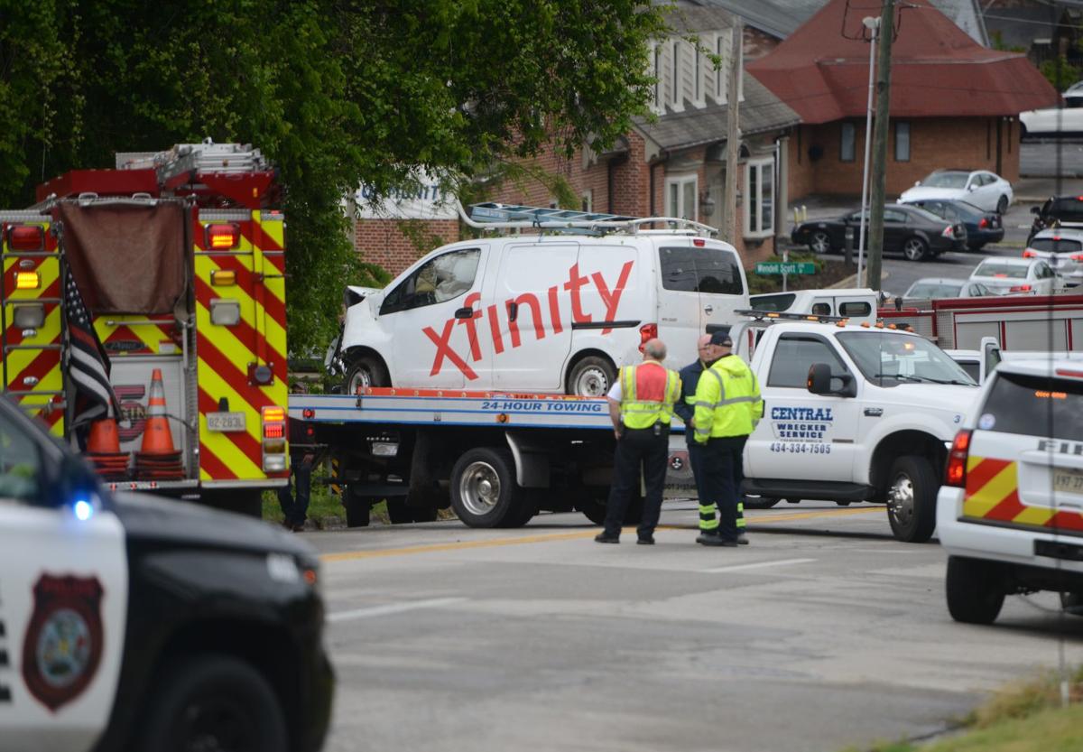 Police Danville wreck sends one to hospital; another charged with