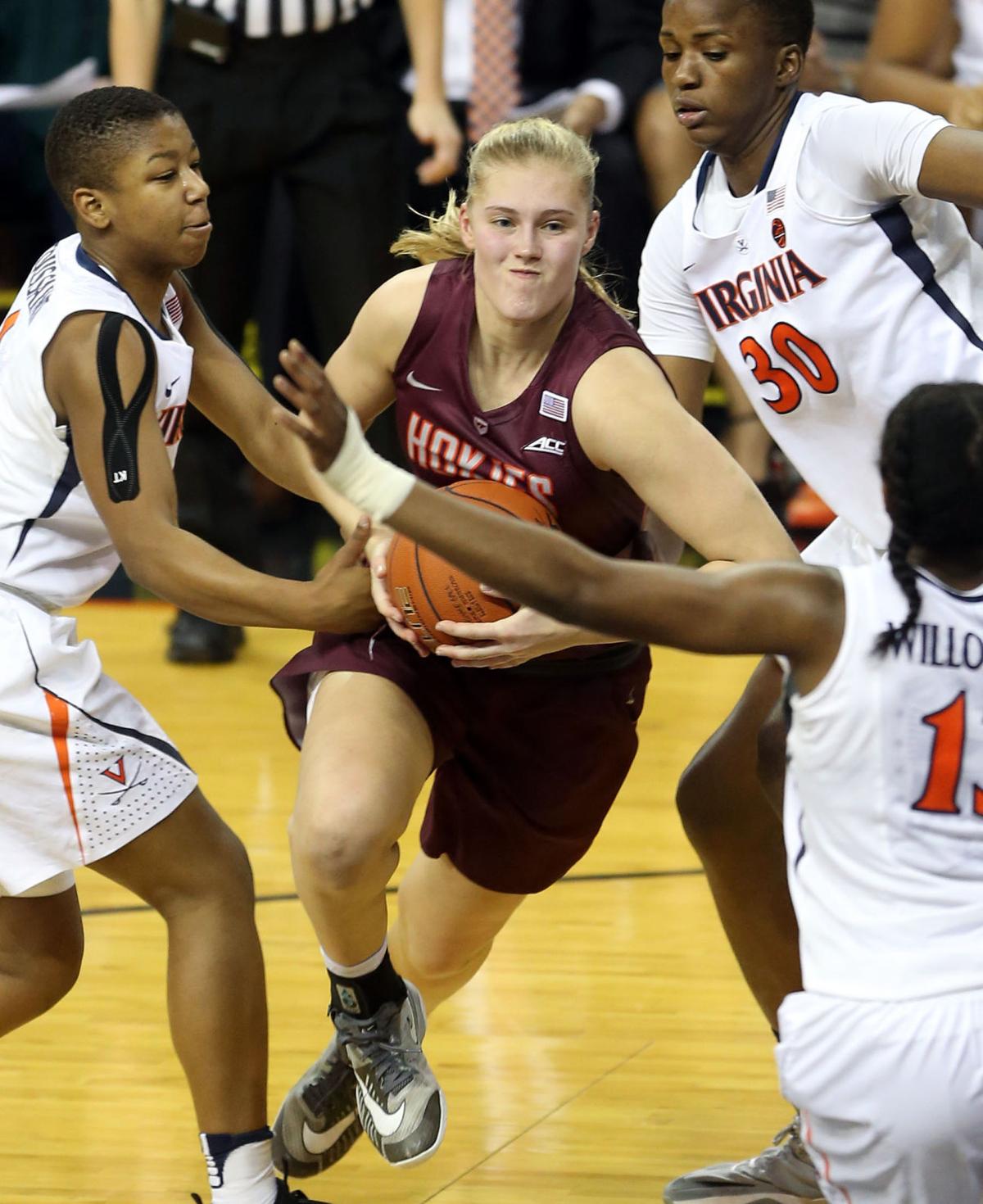 Update Virginia Women S Basketball Overwhelms Virginia Tech With