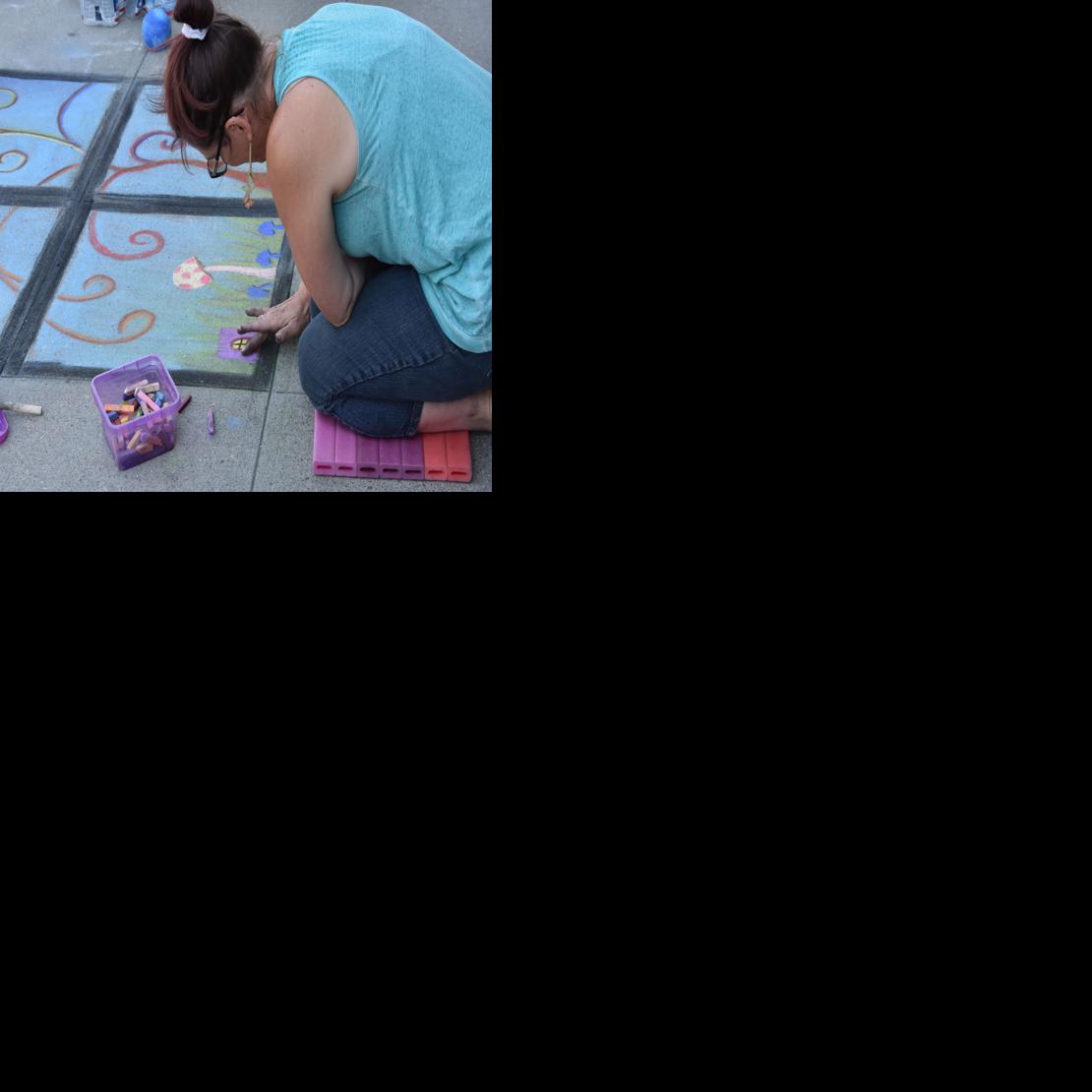 Sidewalk Chalk It Up Art Contest
