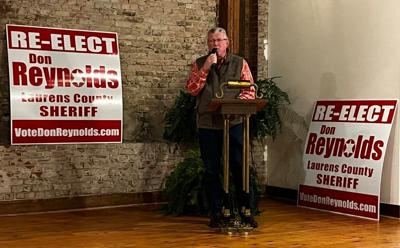 Sheriff Don Reynolds announces re-election campaign | News | golaurens.com