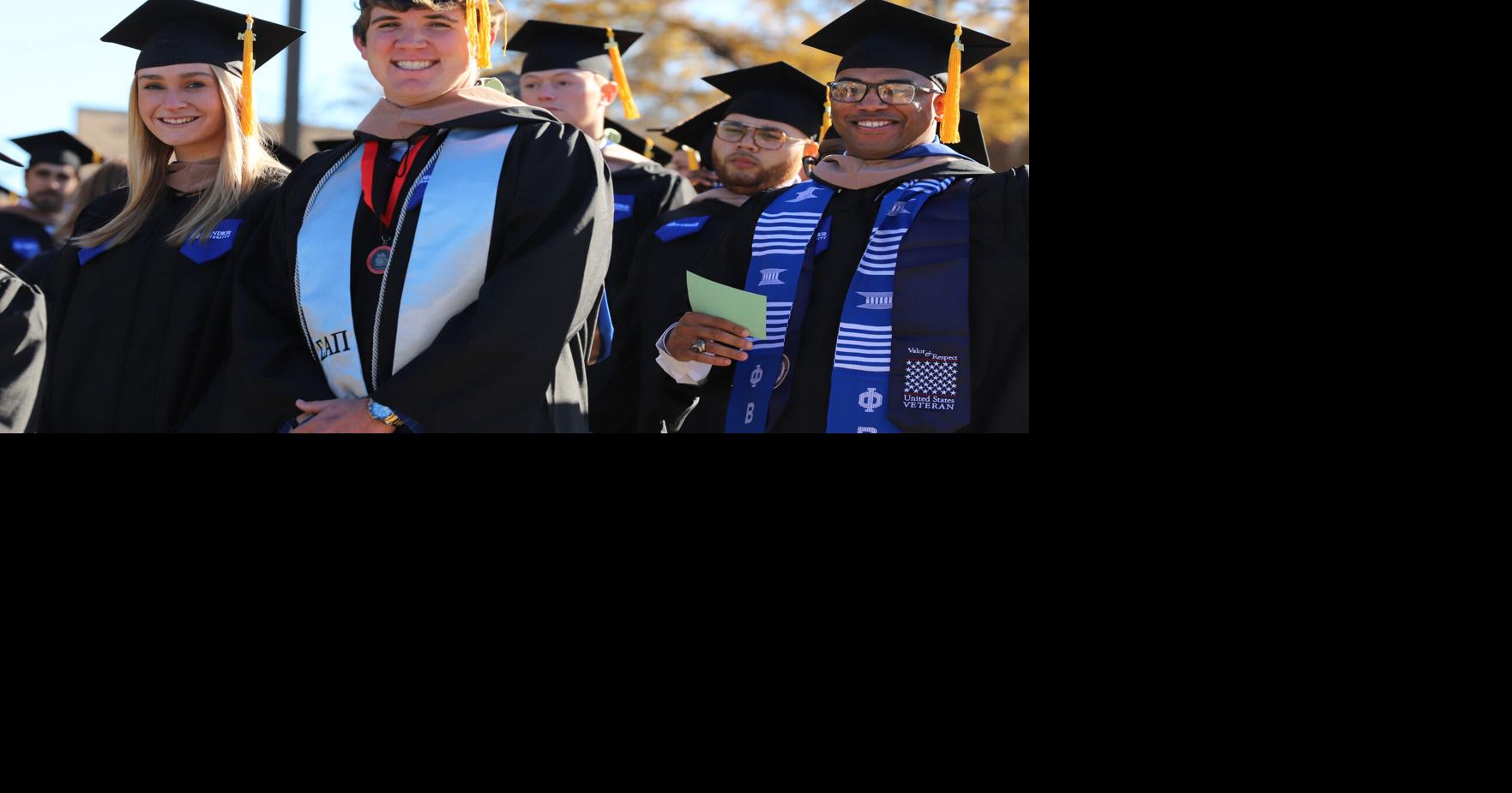 Lander confers over 460 degrees during their 170th commencement ...