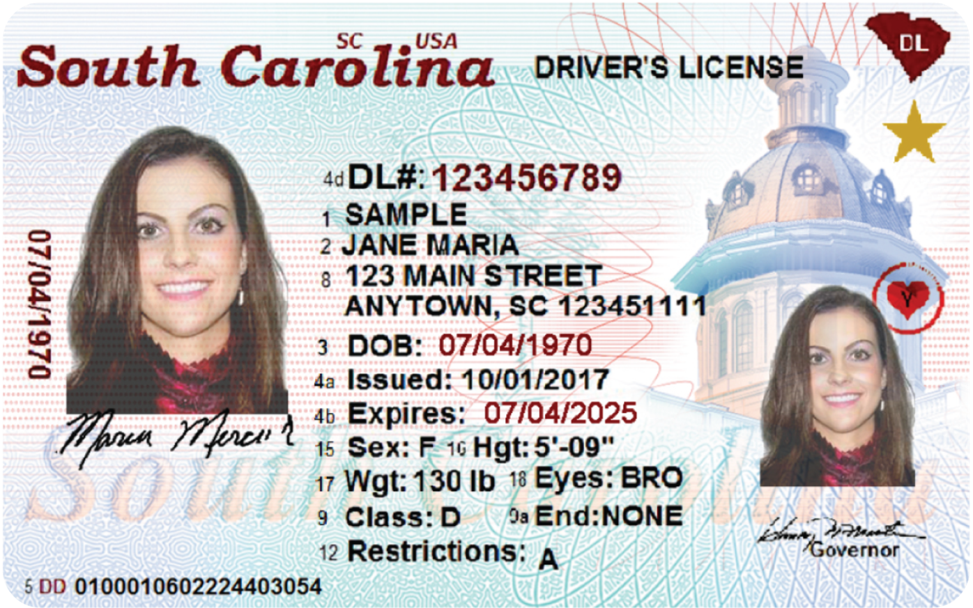 tobacco license south carolina rolling out new driver's licenses to meet government's REAL ID rules SC DMV to start mailing