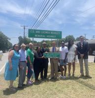 Community celebrates designation of C.D. and Lucinda Beasley Memorial Highway