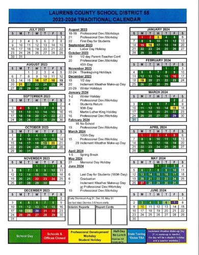 District 55 moving to modified school calendar beginning in 2023 2024