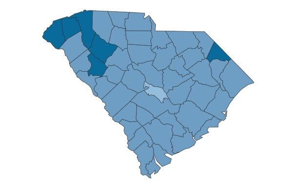 Map Of Laurens County Sc Laurens County Has Second Highest Covid-19 Incidence Rate In Sc Over Last 2  Weeks | News | Golaurens.com