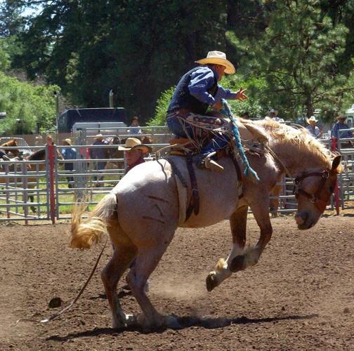 Bickleton's Alires wins saddle bronc event at Alder Creek Rodeo ...