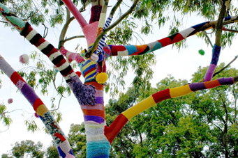 Yarn Bomb