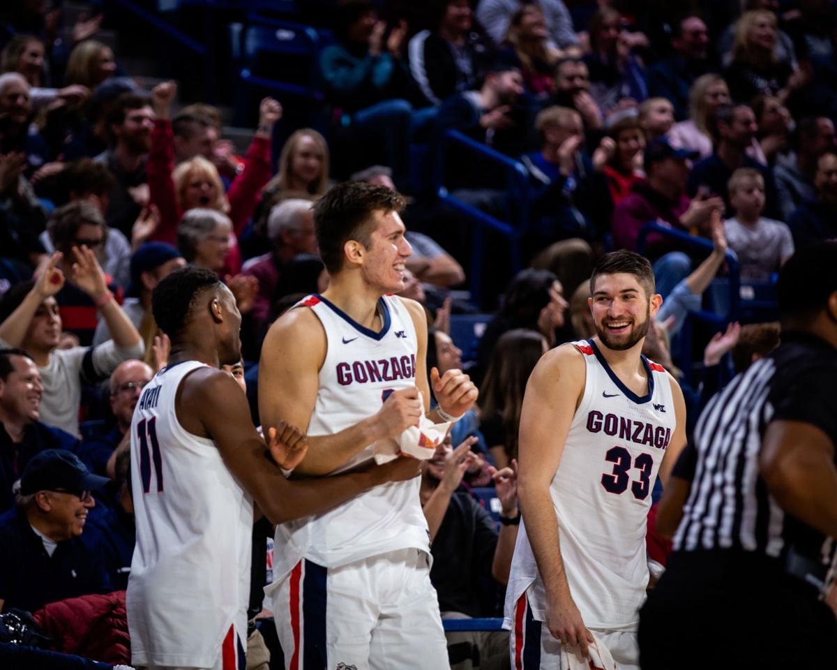 Men S Basketball Gonzaga Continues Wcc Streak Against Pacific