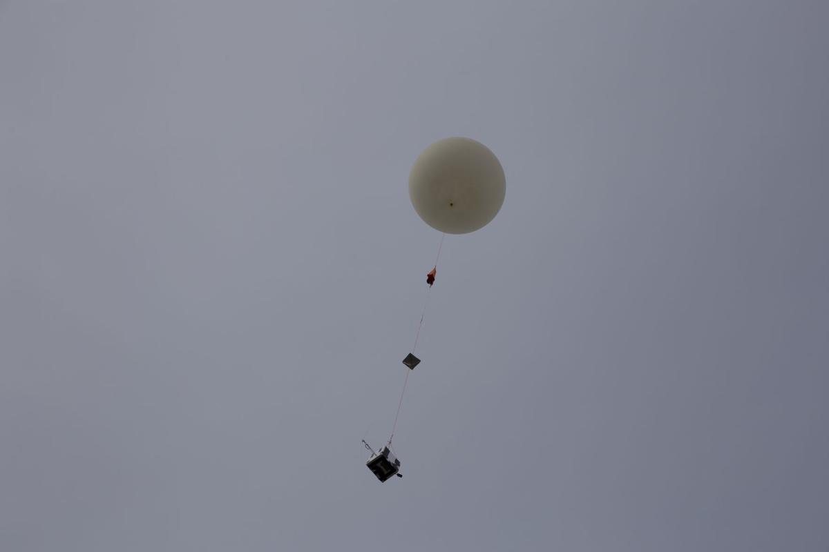 Senior engineering students send balloon up 96,000 feet, capture it on ...