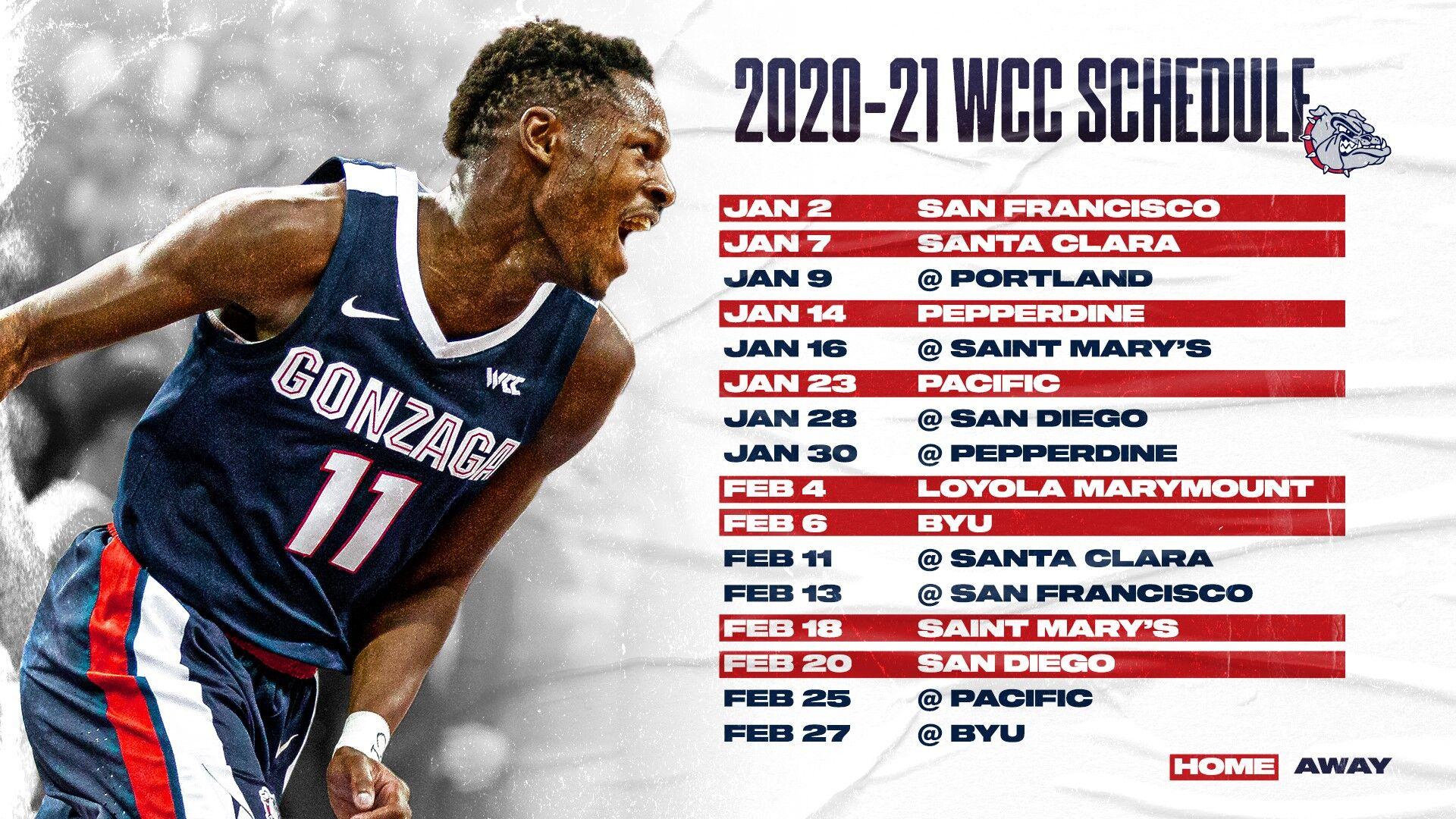 Basketball: WCC releases 2020-21 men's basketball schedule | Sports