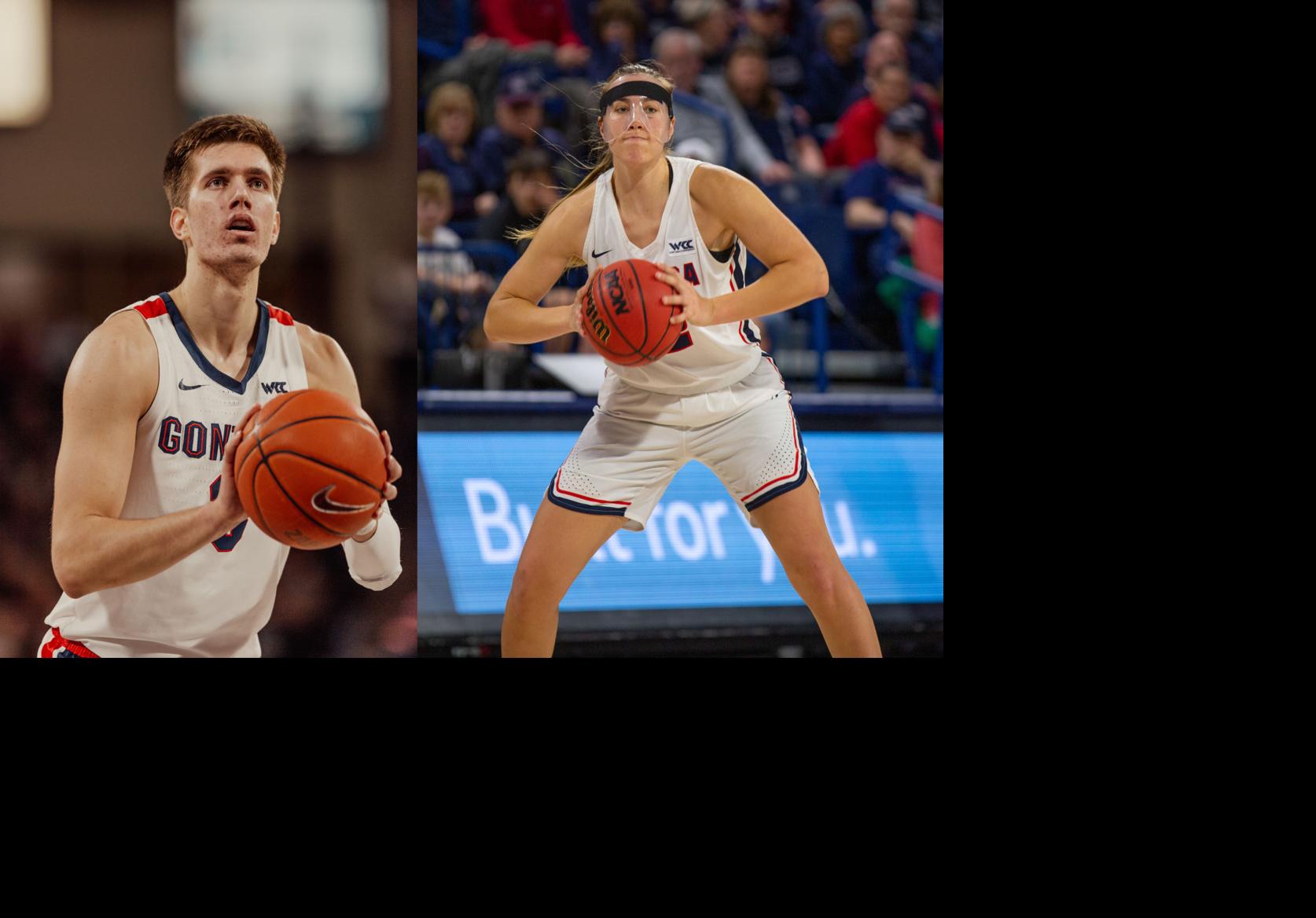 Gonzaga Men S And Women S Basketball Shows Out For Wcc Awards