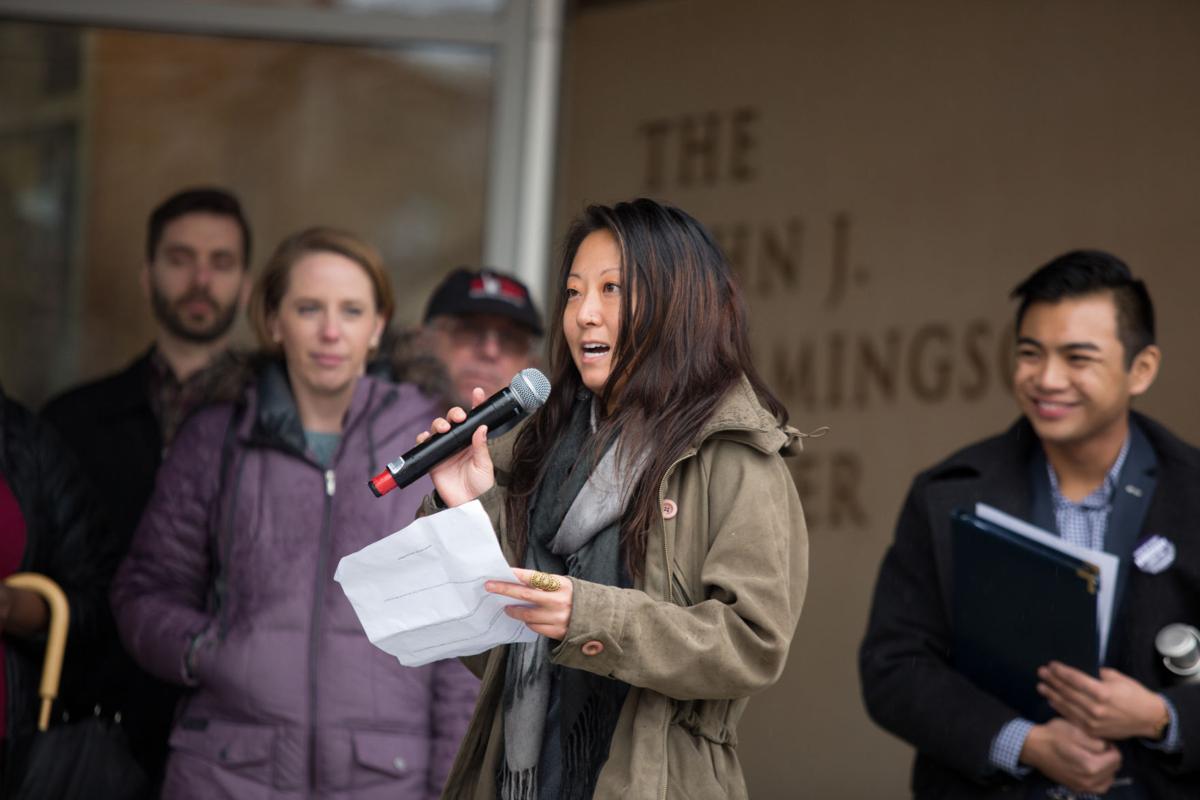 20180308 Rally for Welcome, Not Hate -LKamrowski