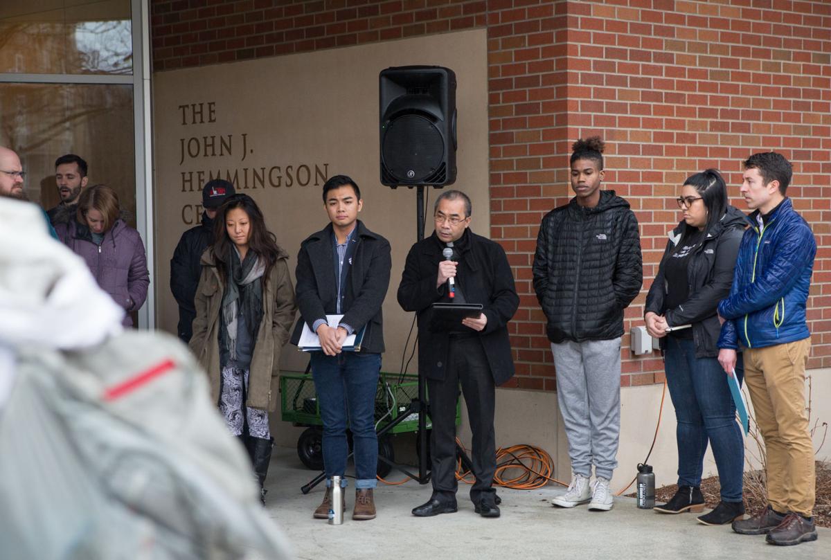 20180308 Rally for Welcome, Not Hate -LKamrowski