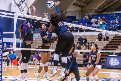 Gonzaga volleyball denied first conference win, swept by Portland ...