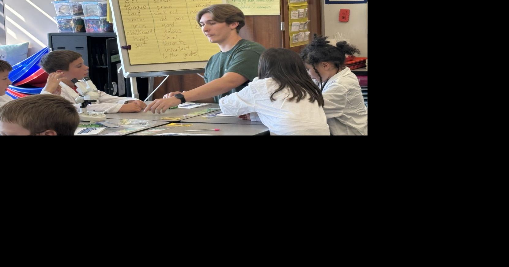 Science in action program brings Zags and local schools together