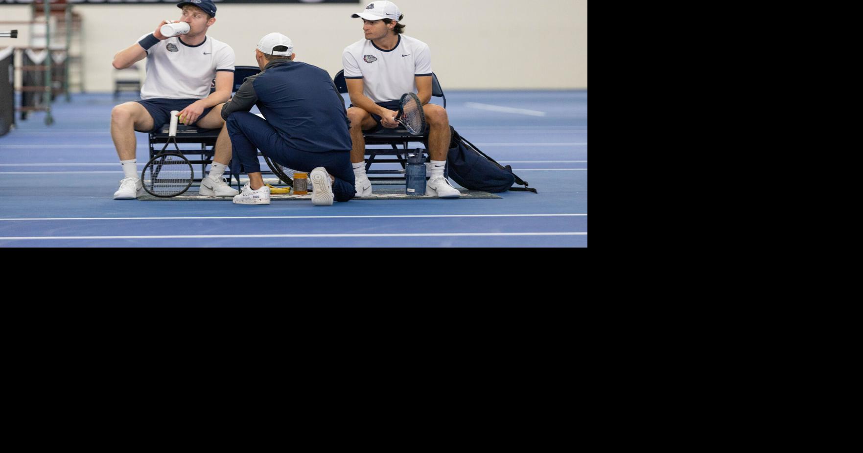 GU men’s tennis shows off its depth in program’s first ever win over UW ...
