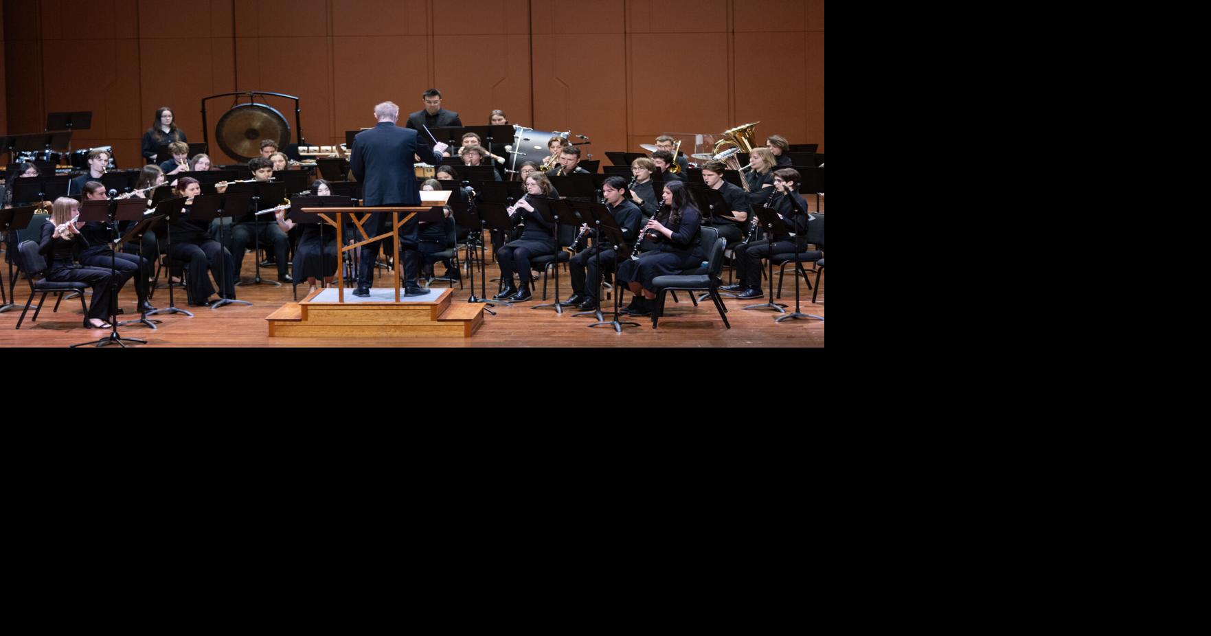 GU wind ensemble showcases range of music at spring concert