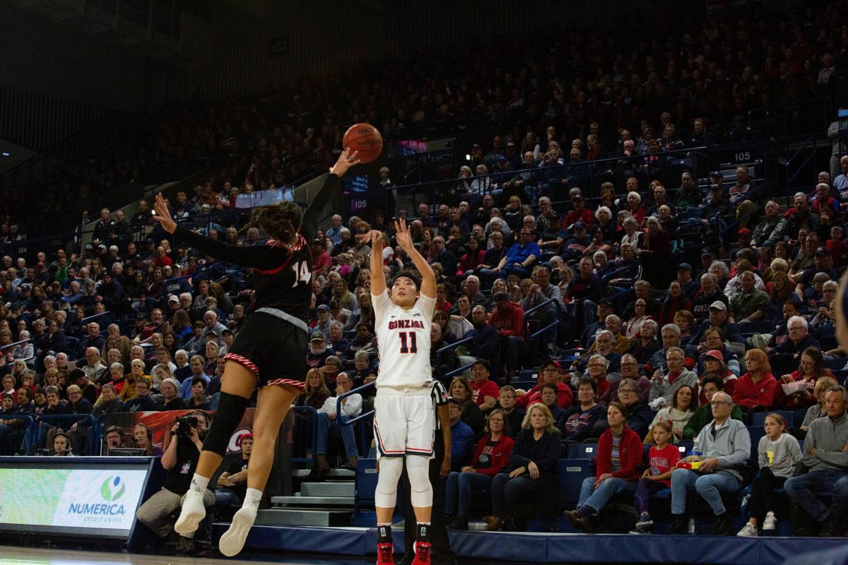 Women S Basketball Gonzaga Enjoys Rout Of Eastern Washington