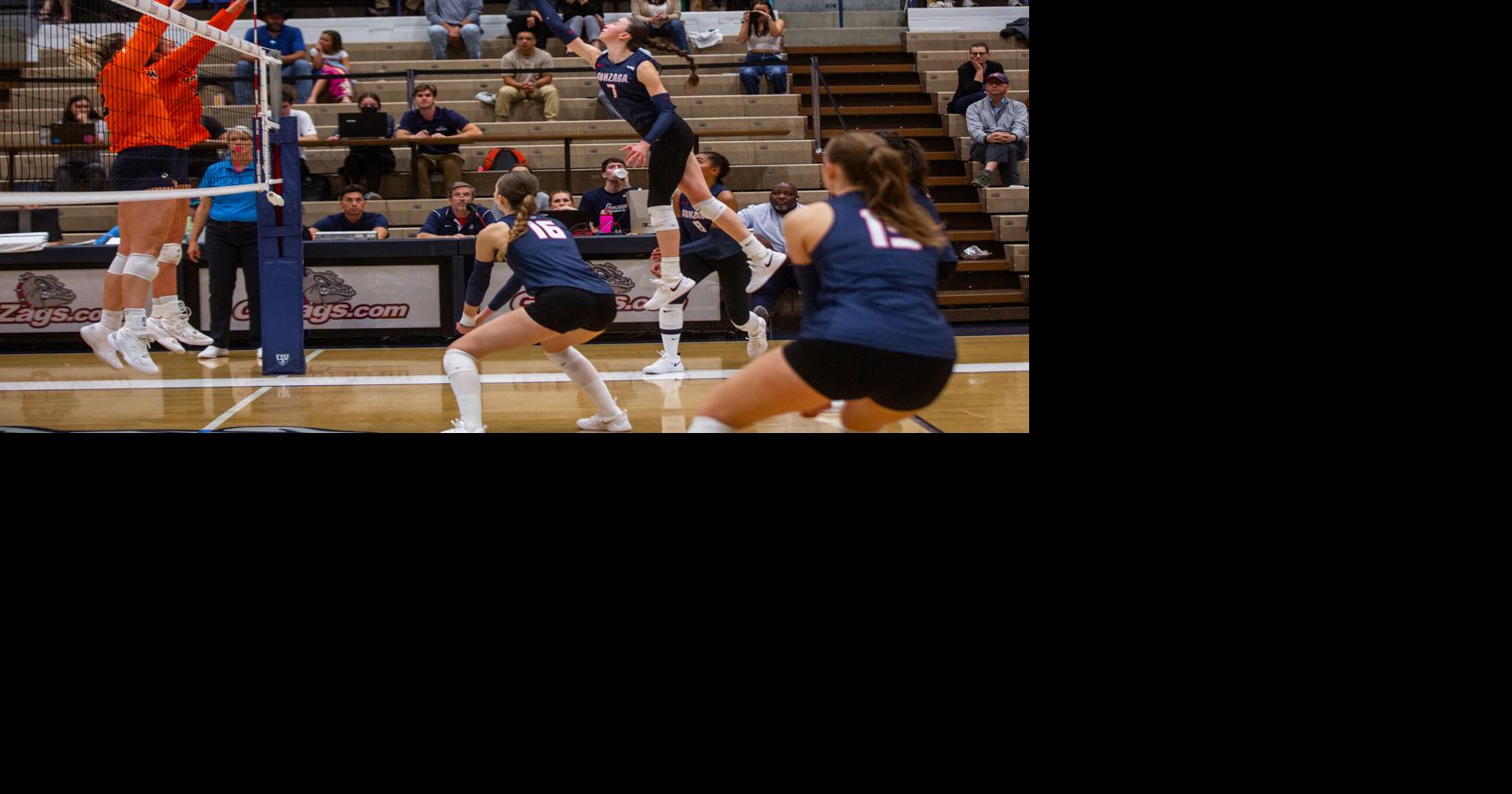GU volleyball drops to 0-5 in WCC play, falls in straight sets to ...
