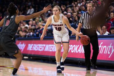 Women S Basketball Zags Cruise To Win Over Washington State