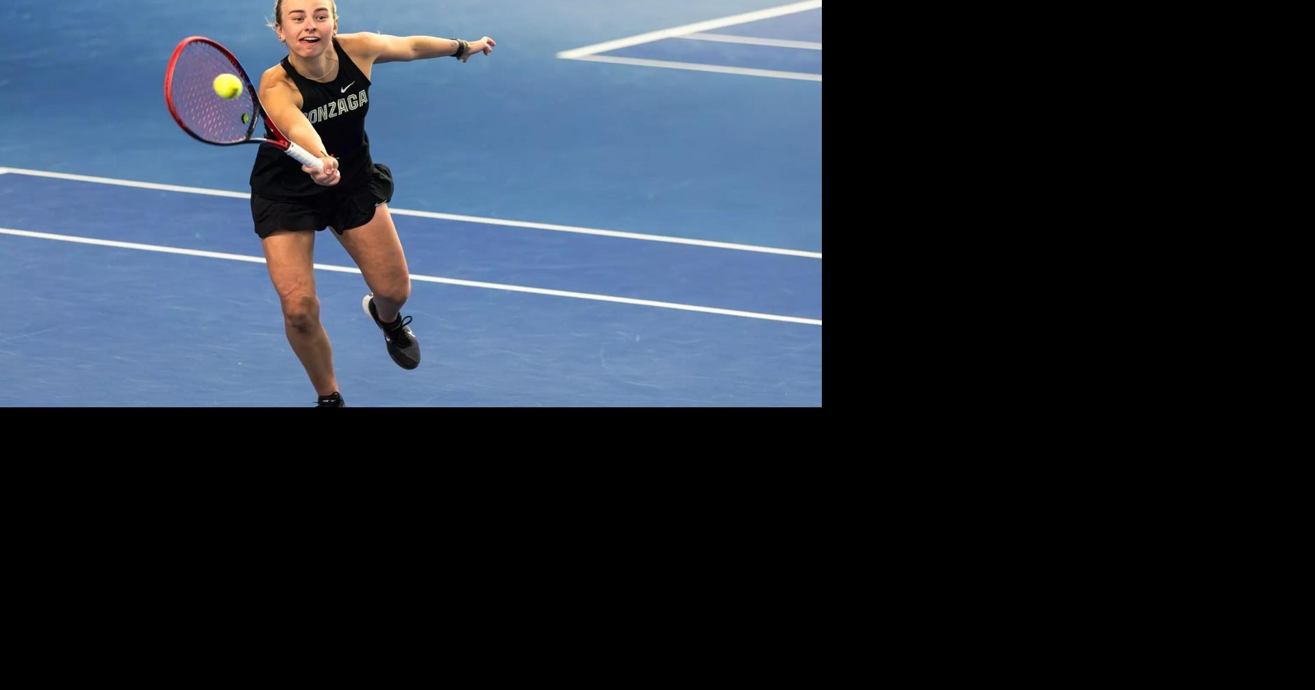 GU women's tennis completes sweep of Portland State in home matchup ...