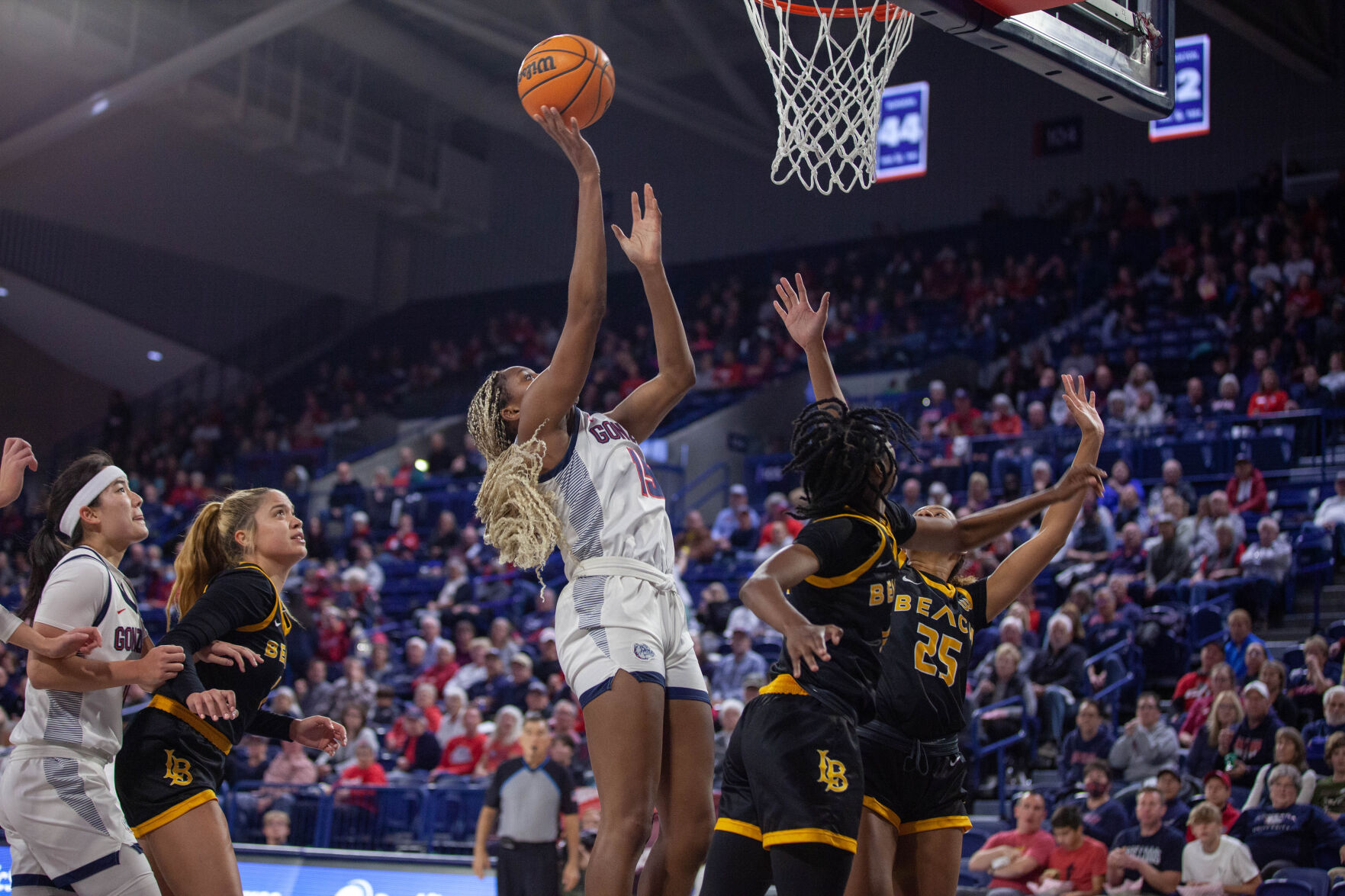 Yvonne Ejim Powers Gonzaga Past Long Beach State In Season Opener ...