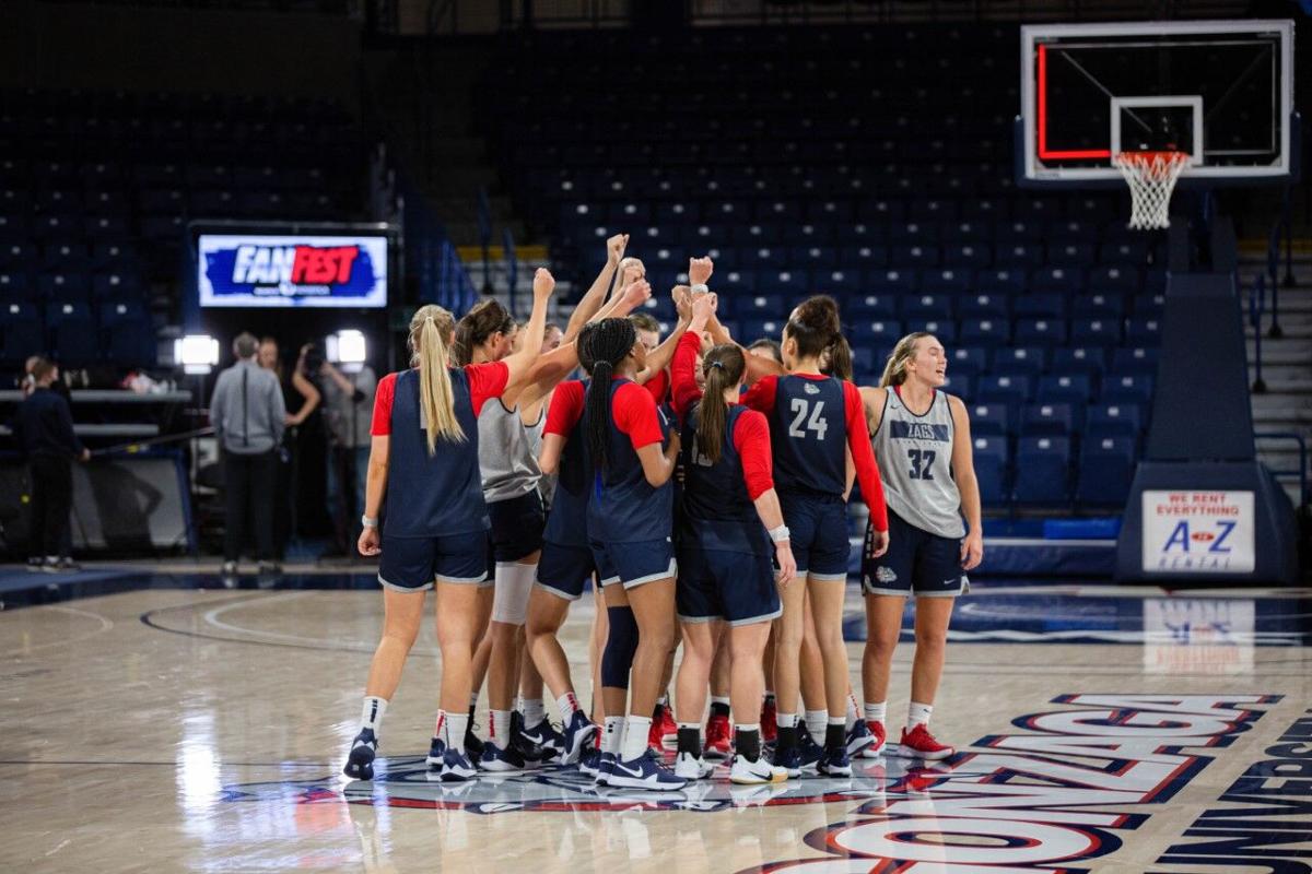 Women S Basketball Numerica Fan Fest Showed Out For Gonzaga Sports Gonzagabulletin Com
