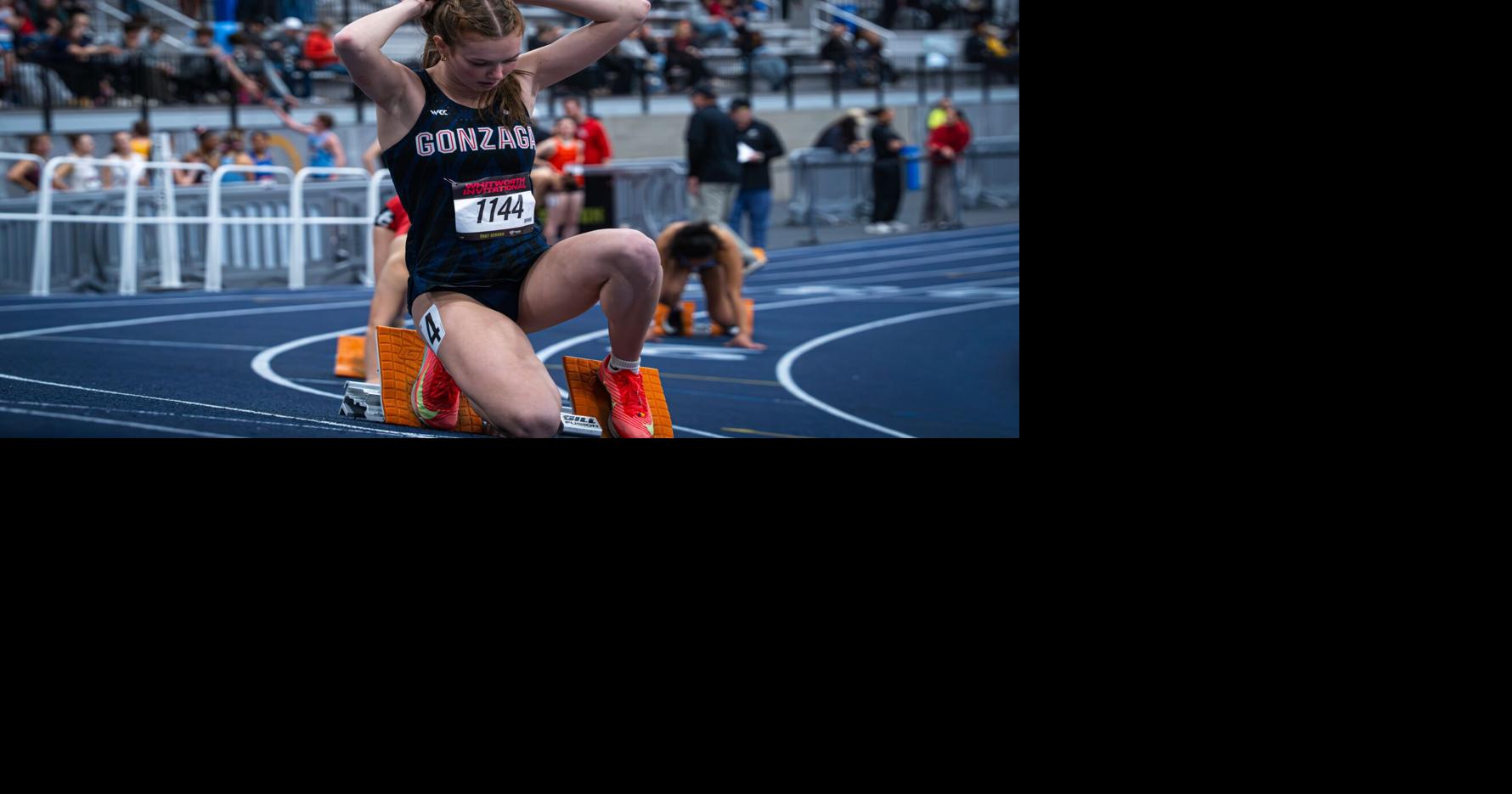 GU athletes set three indoor school records at meets in Seattle and Spokane