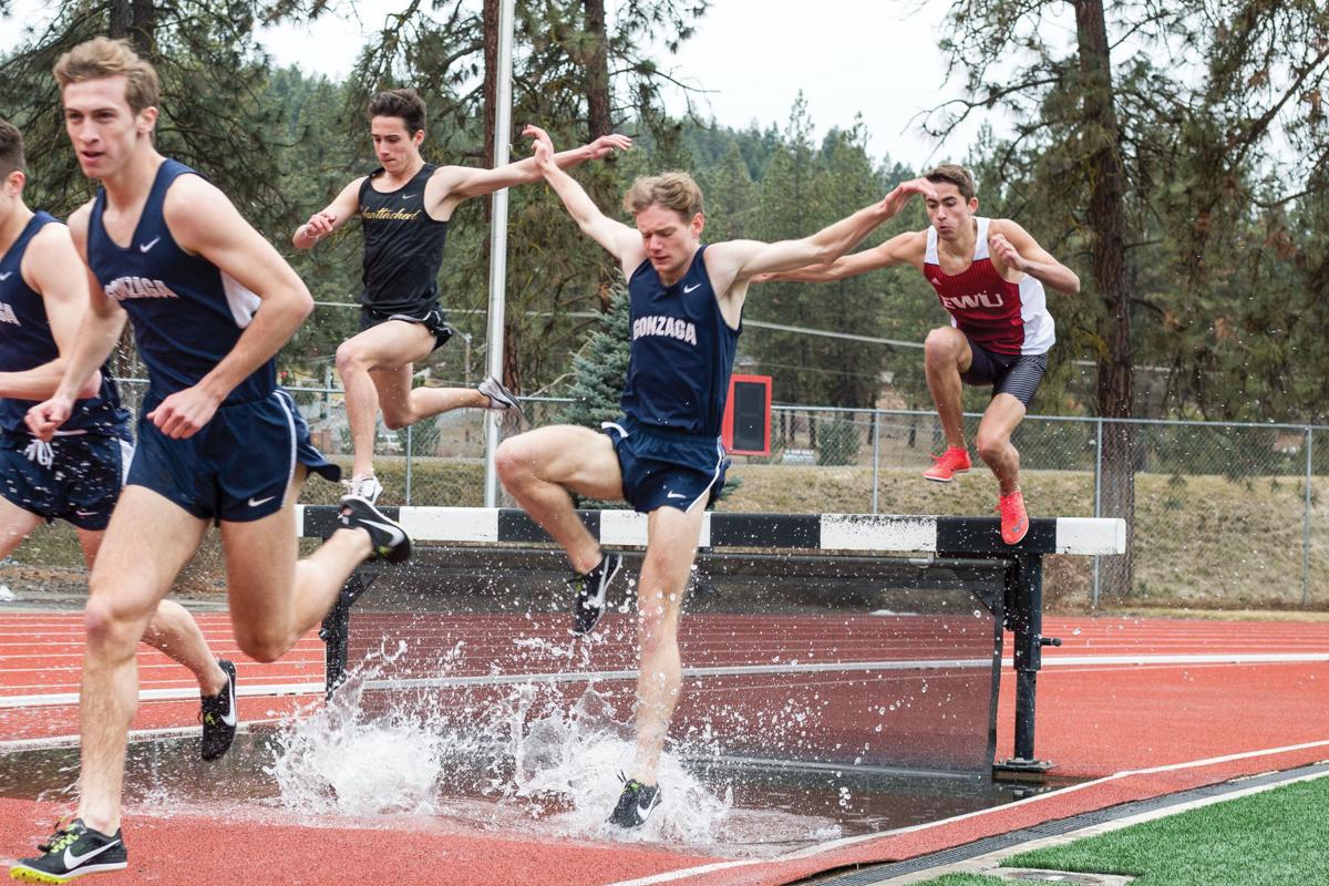 Four Gonzaga track athletes are steeplechasing history one lap at a
