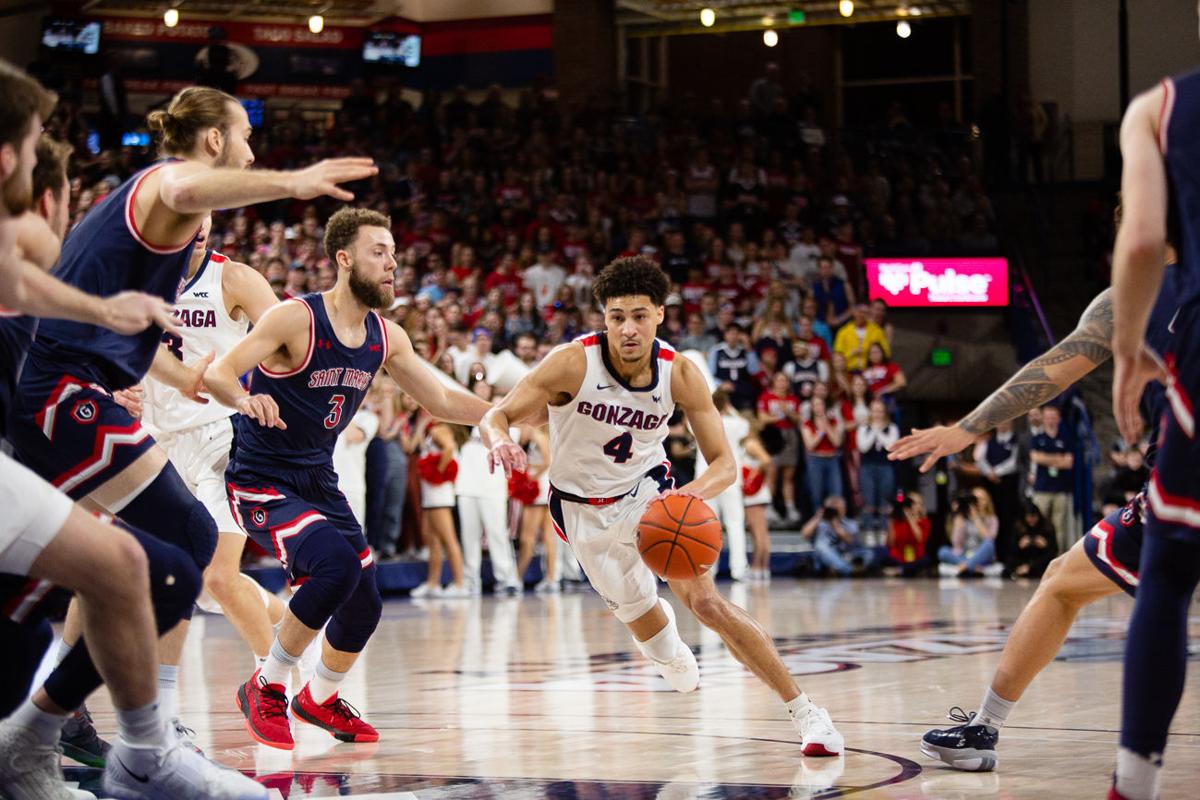 Mens Basketball Gonzaga Defeats Gaels 86 76 On Senior Night